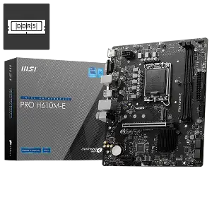 MSI PRO H610M E DDR5 MOTHERBOARD 